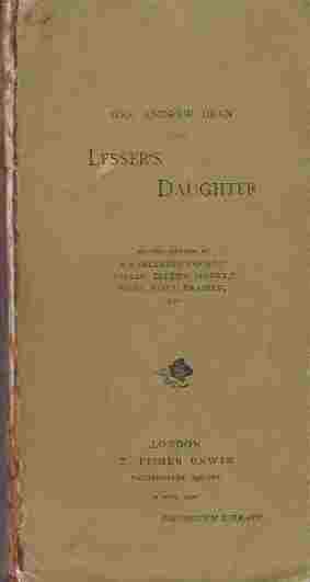 Image for Lesser's Daughter Lesser's Daughter