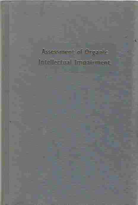 Image for Assessment of Organic Intellectual Impairment Assessment of Organic Intellectual Impairment