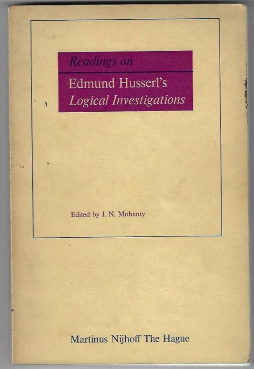 Image for Readings on Edmund Husserl's Logical Investigations Readings on Edmund Husserl's Logical Investigations