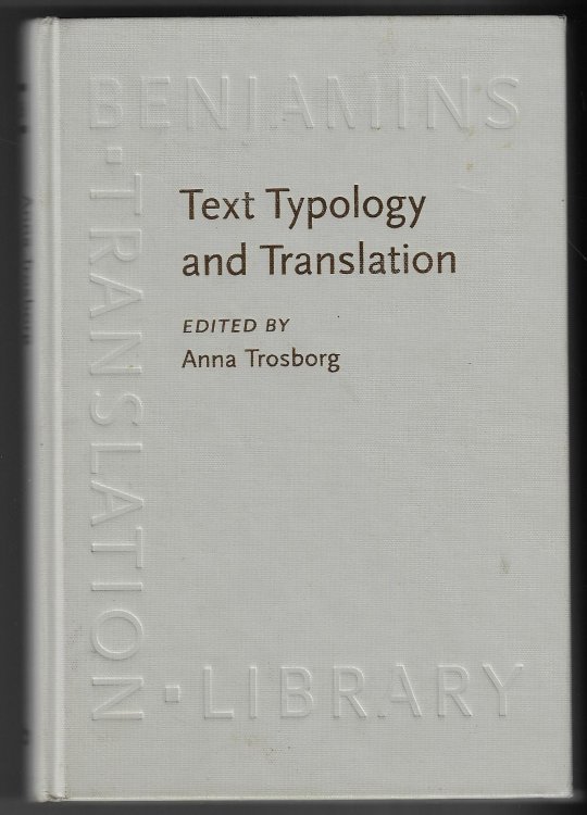 Image for Text Typology and Translation Text Typology and Translation