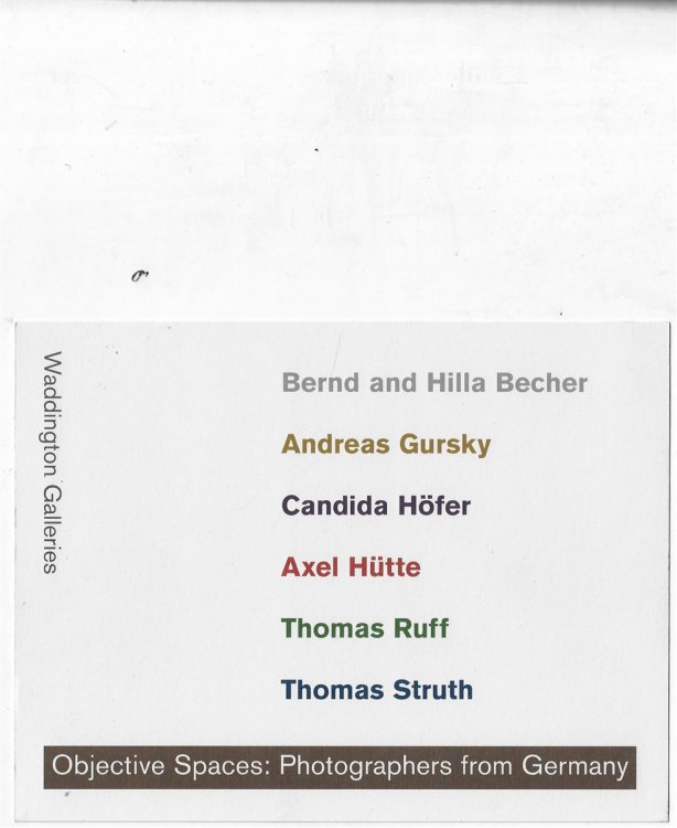 Image for Objective Spaces: Photographers from Germany Objective Spaces: Photographers from Germany
