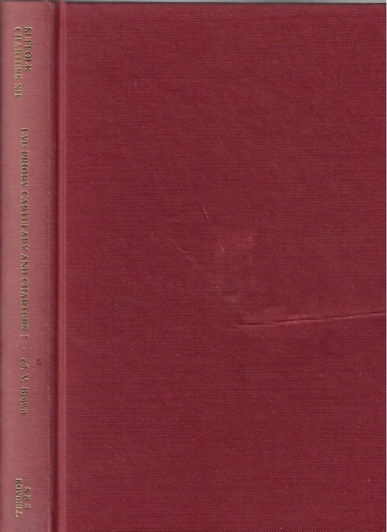 Image for Eye Priory Cartulary and Charters Part One Eye Priory Cartulary and Charters Part One