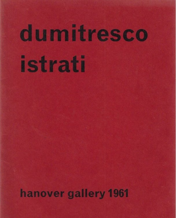 Image for dumitresco istrati hanover gallery 1961 dumitresco istrati hanover gallery 1961