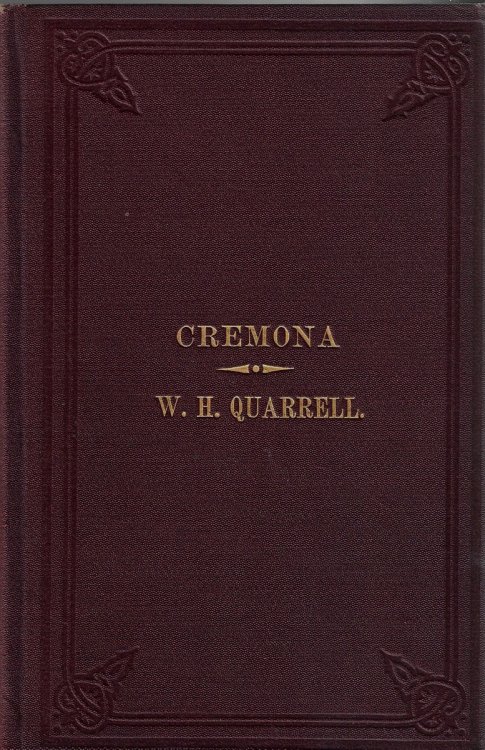Image for Cremona; An Account of the Italian Violin Makers and Their Instrumens Cremona; An Account of the Italian Violin Makers and Their Instrumens