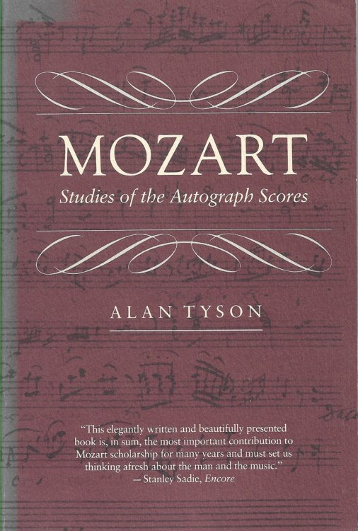 Image for Mozart; Studies of the Autograph Scores Mozart; Studies of the Autograph Scores