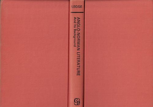 Image for Anglo-Norman Literature and its Background Anglo-Norman Literature and its Background