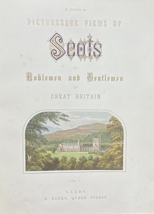 Image for Picturesque Views of Seats of Noblemen and Gentlemen of Great Britain, 6 Volume Set Picturesque Views of Seats of Noblemen and Gentlemen of Great Britain, 6 Volume Set