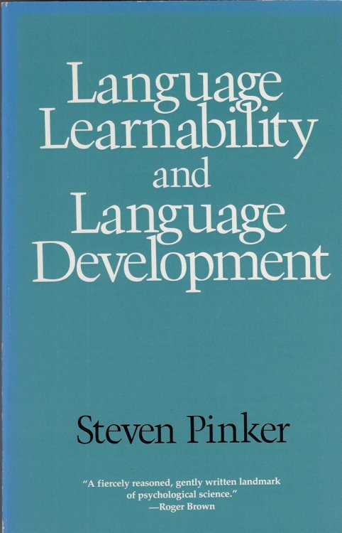 Image for Language Learnability and Language Development Language Learnability and Language Development