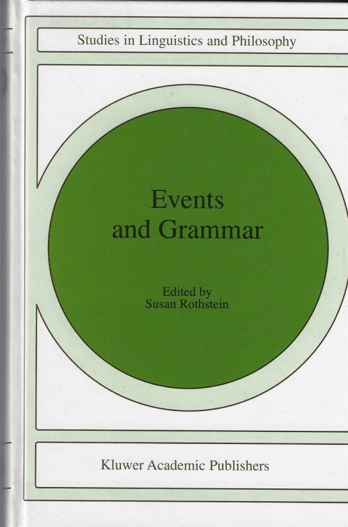 Image for Events and Grammar 70 Events and Grammar 70