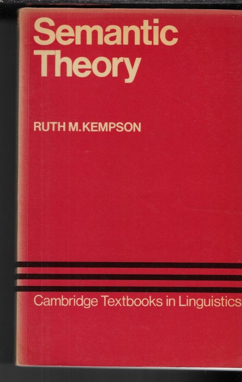 Semantic Theory