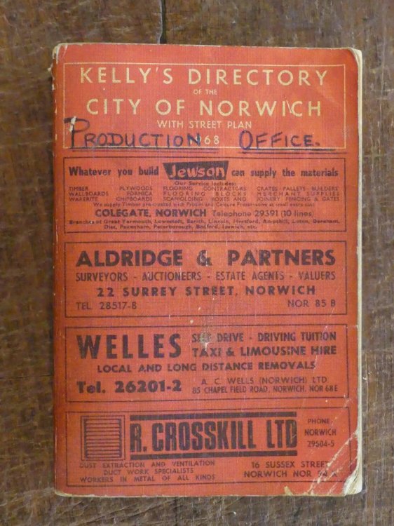 Image for Kelly's Directory of the City of Norwich 1968 (twenty-Third edition) Kelly's Directory of the City of Norwich 1968 (twenty-Third edition)