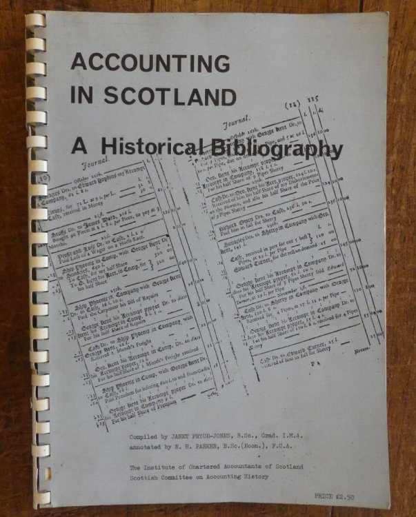 Image for Accounting in Scotland A Historical Bibliography Accounting in Scotland A Historical Bibliography
