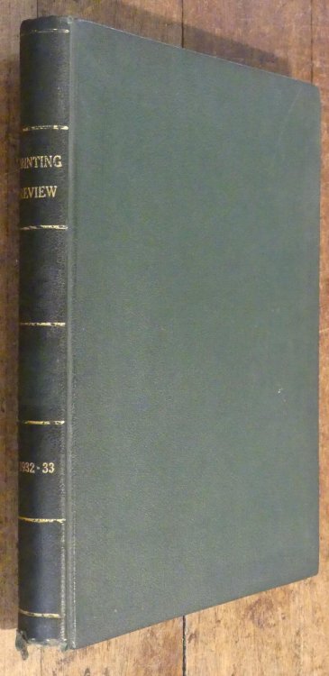 Image for Printing Review The Magazine of the British Printing Industry Vol II. No's 1-4 1932-1933 FOUR PARTS IN ONE Printing Review The Magazine of the British Printing Industry Vol II. No's 1-4 1932-1933 FOUR PARTS IN ONE