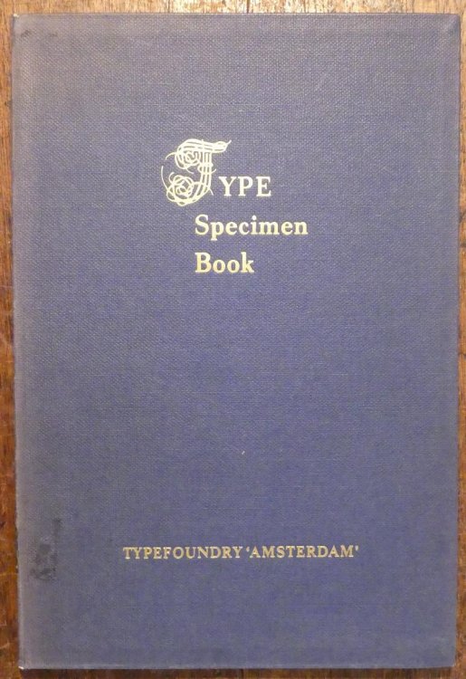 Type Specimen Book of Typefoundry Amsterdam