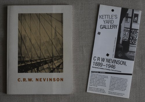 C.R.W. Nevinson, 1889 - 1946, Retrospective Exhibition of Paintings, Prints and Drawings.