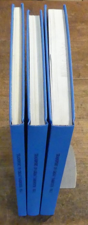 Transport in Great Yarmouth. THREE VOLUME SET Volume One, Electric Tramways and Volume Two Electric Tramways and Petrol Omnibuses and Volume Three The Blue Buses.