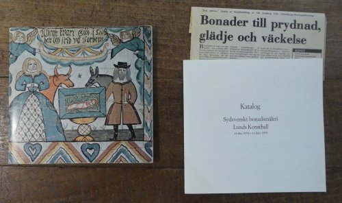 Sydsvenskt Bonadsmaleri. With Catalogue for Exhibition 16 Dec 1978 to 11 Feb 1979