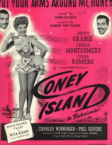 Image for Put Your Arms Around Me, Honey, From Coney Island Starring Betty Grable Put Your Arms Around Me, Honey, From Coney Island Starring Betty Grable