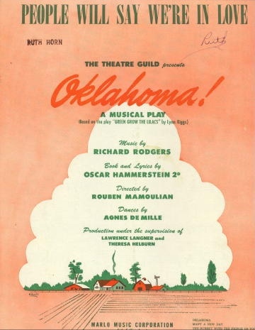 Image for Oklahoma! People Will Say We're In Love Oklahoma! People Will Say We're In Love