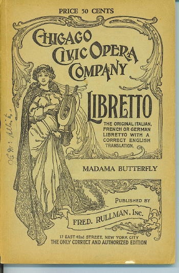 Image for Libretto: Madama Butterfly Libretto: Madama Butterfly