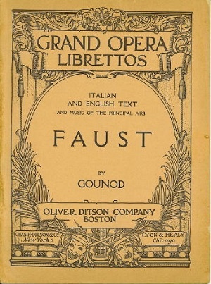 Image for Faust, A Lyric Drama In Five Acts With Italian and English Text and Music of the Principal Airs Faust, A Lyric Drama In Five Acts With Italian and English Text and Music of the Principal Airs