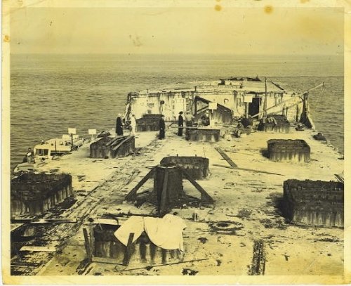 Image for Galveston, Texas Photograph: The Barge Galveston, Texas Photograph: The Barge