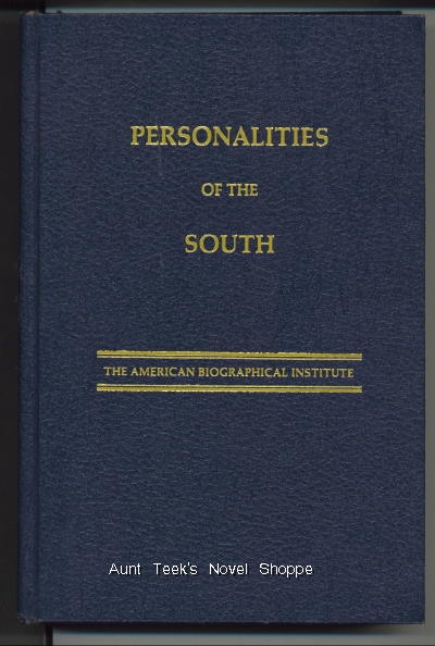 Image for Personalities Of The South, Twelfth Edition Personalities Of The South, Twelfth Edition