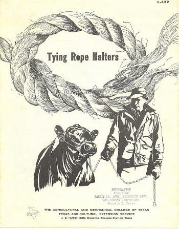 Image for Tying Rope Halters L-459 Tying Rope Halters L-459