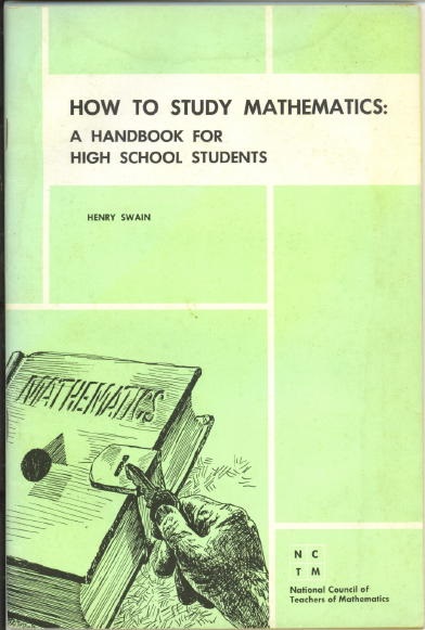 Image for How To Study Mathematics: How To Study Mathematics: