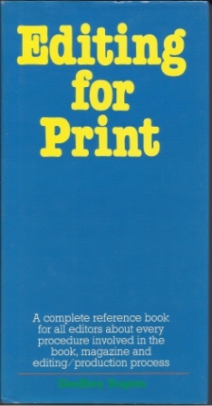 Editing For Print