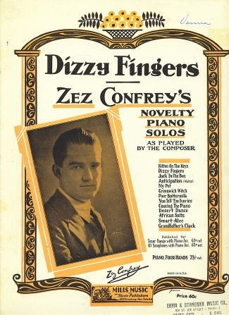 Image for Dizzy Fingers, Zez Confrey's Novelty Piano Solos Dizzy Fingers, Zez Confrey's Novelty Piano Solos