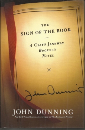 Image for The Sign Of The Book A Cliff Janeway Bookman Novel The Sign Of The Book A Cliff Janeway Bookman Novel