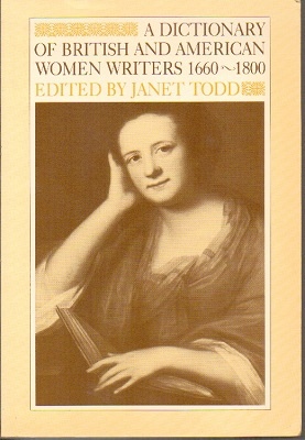 Image for A Dictionary Of British And American Women Writers 1660-1800 A Dictionary Of British And American Women Writers 1660-1800