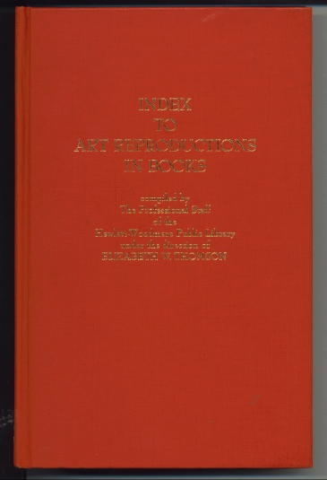Image for Index To Art Reproductions In Books Index To Art Reproductions In Books
