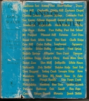 . .Land Of Good Water. . . Takachue Pouetsu, a Williamson County, Texas, History