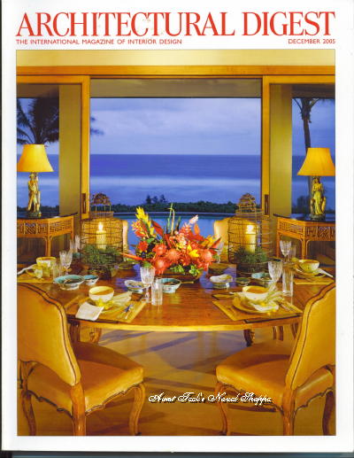Image for Architectural Digest December 2005 The International Magazine of Interior Design Architectural Digest December 2005 The International Magazine of Interior Design