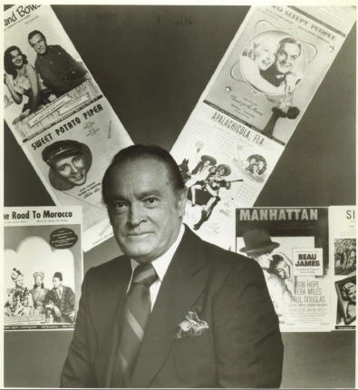 Image for Bob Hope Black And White Promotion Photograph Bob Hope Black And White Promotion Photograph