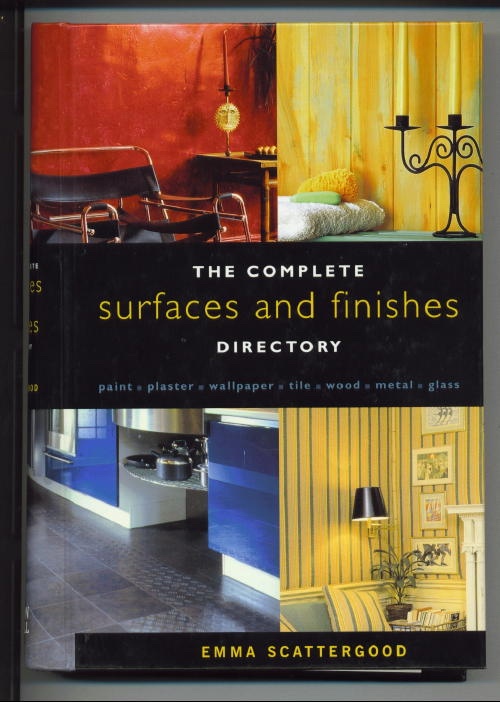 Image for Complete Surfaces And Finishes Directory Complete Surfaces And Finishes Directory
