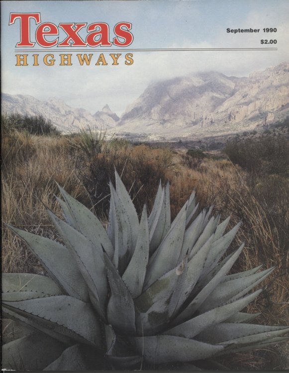 Image for . .Texas Highways Magazine, September 1990. . . The Official Texas State Travel Magazine . .Texas Highways Magazine, September 1990. . . The Official Texas State Travel Magazine