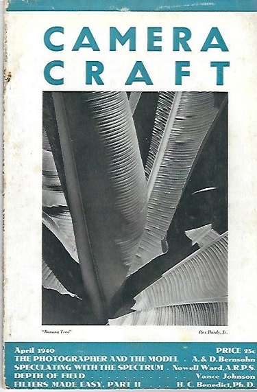 Image for Camera Craft April 1940 A Photographic Monthly Volume XLVII Number 4 Camera Craft April 1940 A Photographic Monthly Volume XLVII Number 4