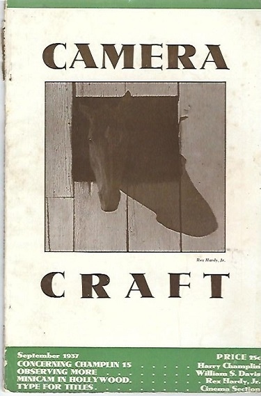 Image for Camera Craft September 1937 A Photographic Monthly Volume XLIV Number 9 Camera Craft September 1937 A Photographic Monthly Volume XLIV Number 9