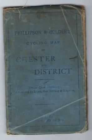 Image for Phillipson & Golder's Cycling Map Of Chester And District Phillipson & Golder's Cycling Map Of Chester And District