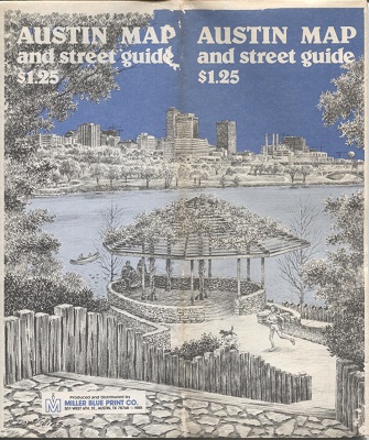 . .Austin Map And Street Guide And Urban Areas. . .