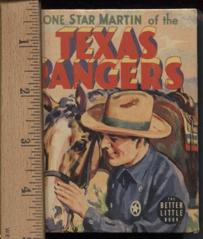 . .Lone Star Martin Of The Texas Rangers Big Little Book #1405. . .