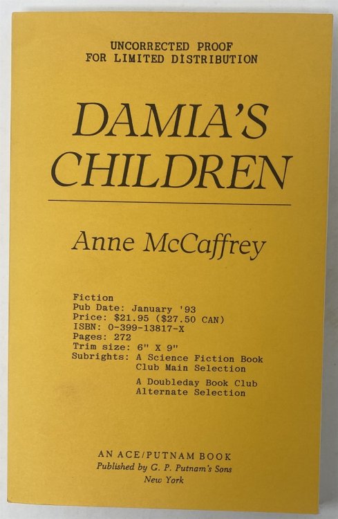 Image for Damia's Children Damia's Children