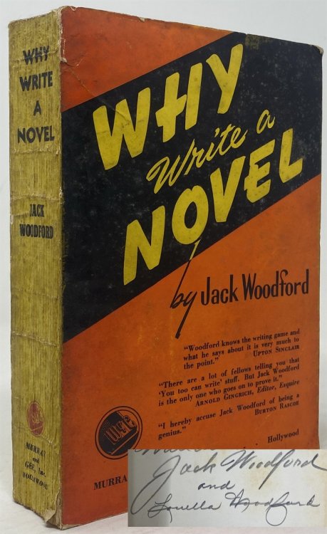 Image for Why Write a Novel Why Write a Novel