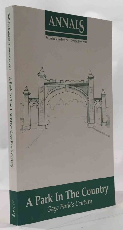 Image for A Park in the Country: Gage Park's Century Shawnee County Historical Society Bulletin No. 76 A Park in the Country: Gage Park's Century Shawnee County Historical Society Bulletin No. 76