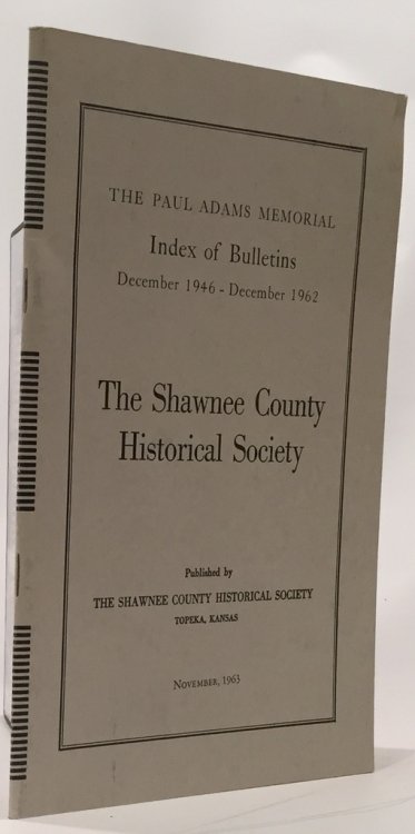 The Paul Adams Memorial Index of Bulletins December 1946 - December 1962