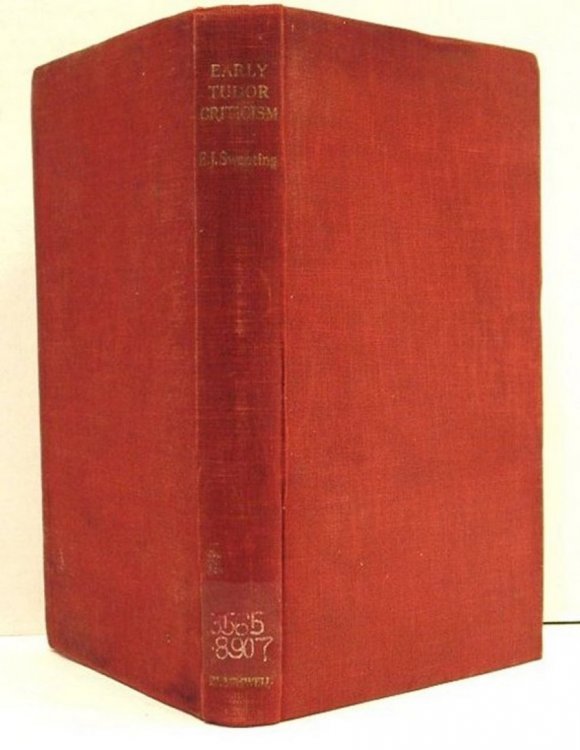 Image for Early Tudor Criticism: Linguistic & Literary Early Tudor Criticism: Linguistic & Literary