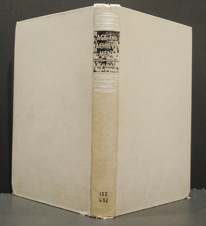 Image for Age and Achievement (American Philosophical Society Volume 33) Age and Achievement (American Philosophical Society Volume 33)